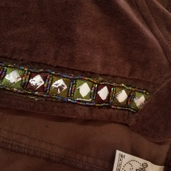 Women's velvet crop top jacket! - Picture 2 of 8